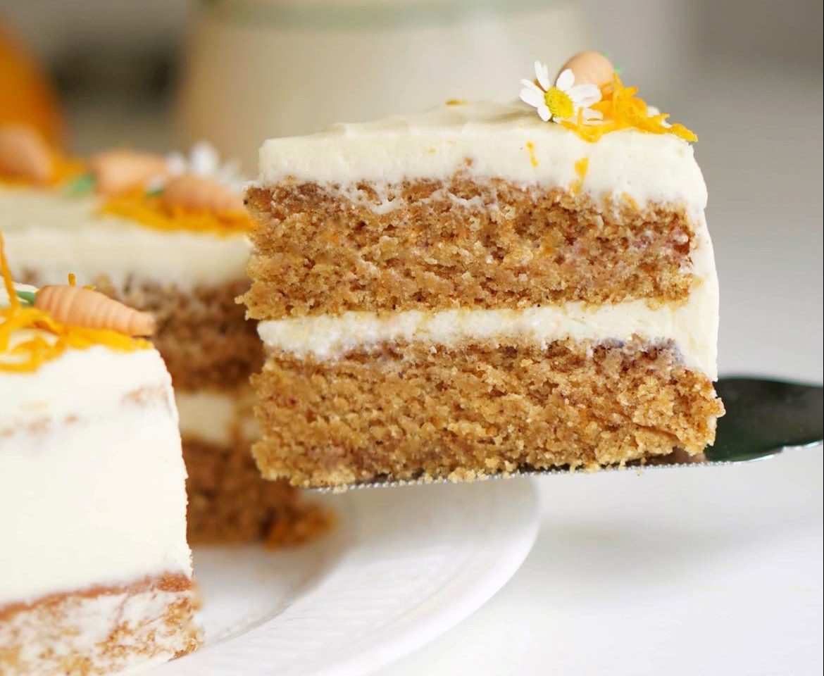 vegan carrot cake 3